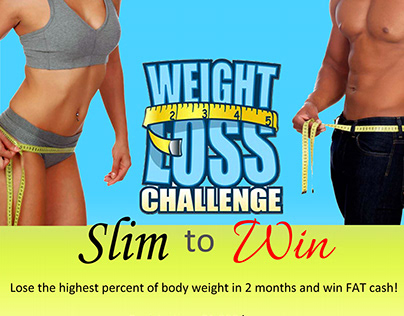 Weight Loss Challenge Poster