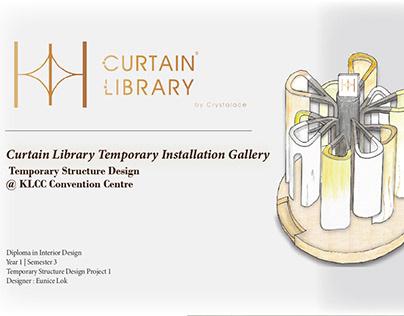CURTAIN LIBRARY TEMPORARY INSTALLATION GALLERY