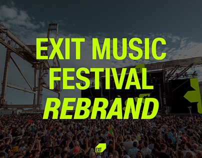 EXIT MUSIC FESTIVAL –Rebranded (motion graphics)
