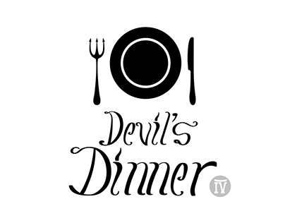 Devil's dinner logo.