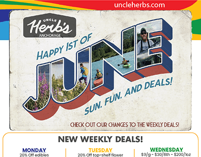 MMS Marketing for client Uncle Herb's