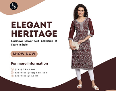 Lucknowi Salwar Suit Collection at Spark In Style