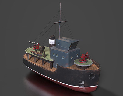 Low poly Ships