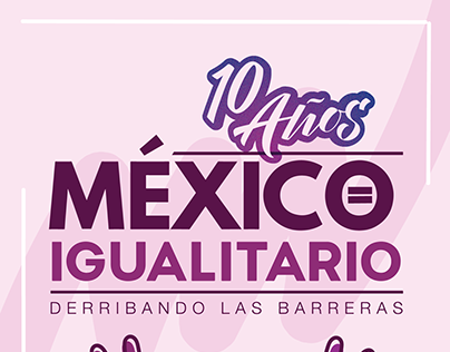 2D animation - México Igualitario 10th anniversary