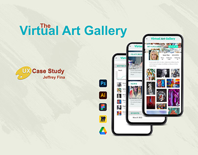 The Virtual Art Gallery Student UX Case Study