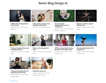 Better Blog Designs for Divi - Better Blog Design 16