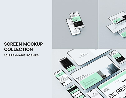 Screen Mockup Collection Download