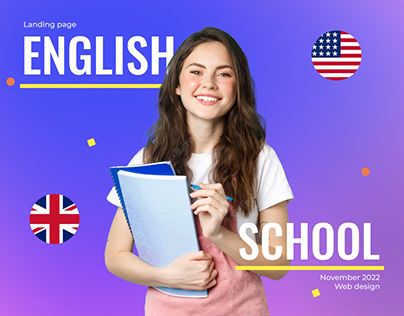 Language school | Landing Page