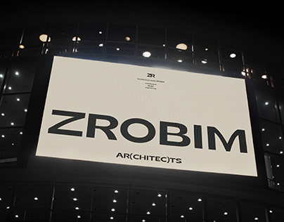 ZROBIM архитектурное бюро | логотип, сайт, айдентика