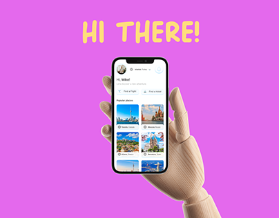 APP FOR SEARCHING AND BOOKING AIR TICKETS