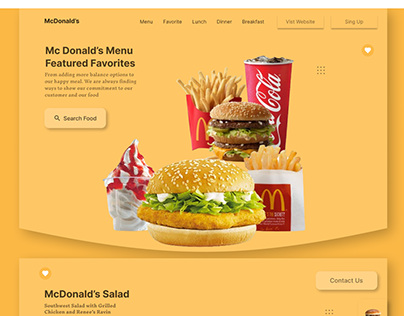 McDonalds Menu Featured Favorite