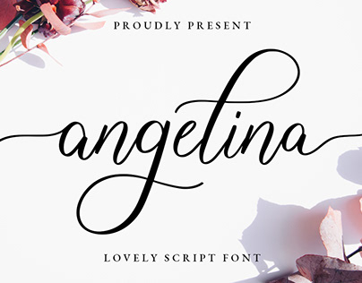 Free Angelina Script Font