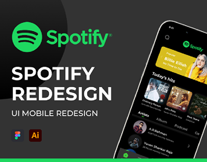 Spotify UI Redesign