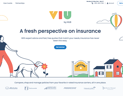 VIUbyHUB Insurance Website