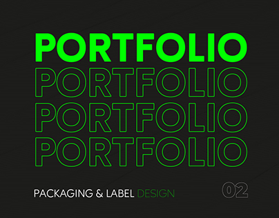 Packaging design PORTFOLIO