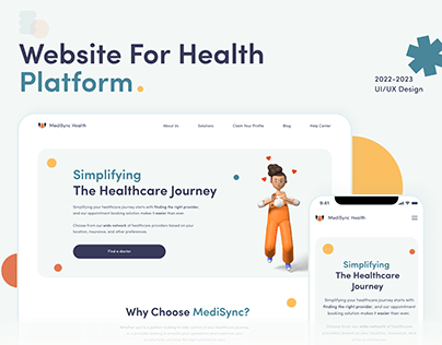 Website for Health Platform