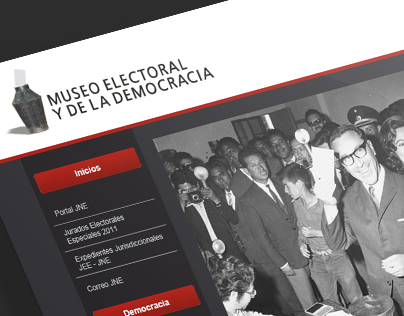Web del Museo Electoral y de la Democracia