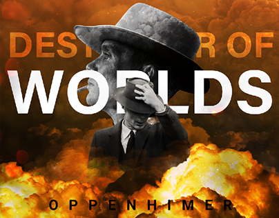 Oppenheimer poster design (fan made)