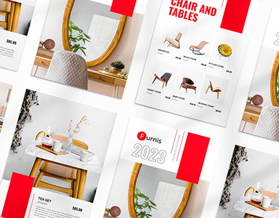 Furniture Catalog Brochure Design