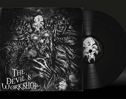 The Devil's Workshop- Metal Album Cover