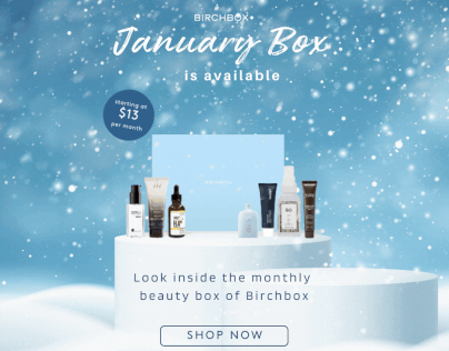 Birchbox January Box Ads