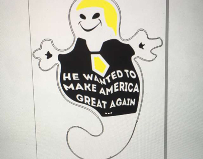 Trump ghost 3 colour vinyl