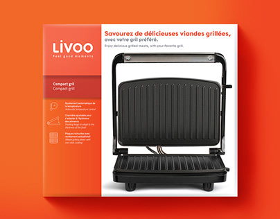 Livoo - Packaging design - Product range