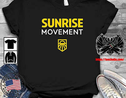 Original Sunrise Job Livable Green New Deal t-shirt