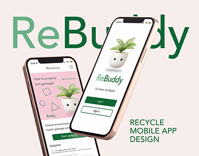 Recycle app design | UI/UX