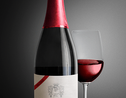 Beaujolais Wineartify & Friends Wine Label Mokeup