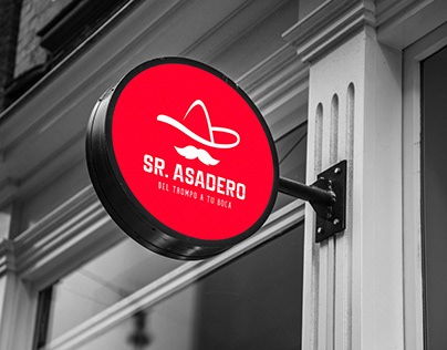 Sr. Asadero (rediseño de identidad y logotipo)