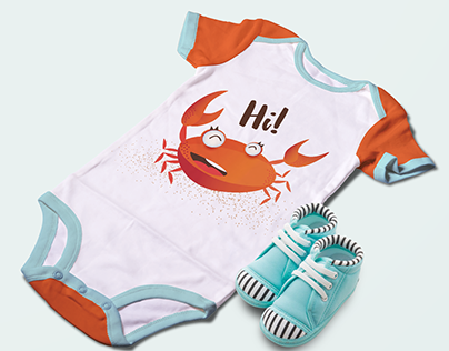 Miss Crab | Baby summer clothes