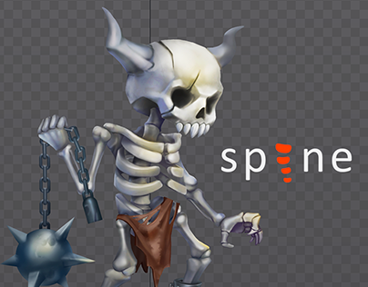 2d Character animation in Spine