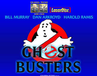 LD Cover Art of "Ghostbusters" (1984) CTHV-3rd