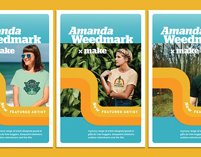 make vancouver x amanda weedmark: campaign graphics