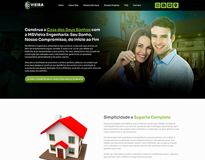 Landing page - Engenharia