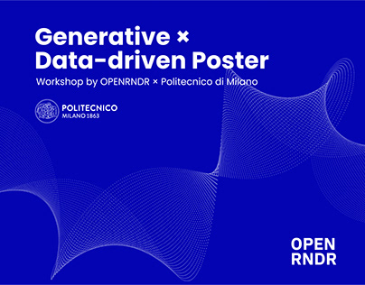 Generative×Data-driven Poster "Perception of God"
