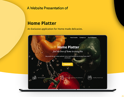 Home Platter Website presentation