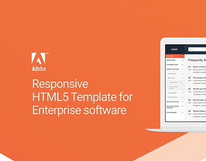 Adobe: HTML5 Responsive Templates