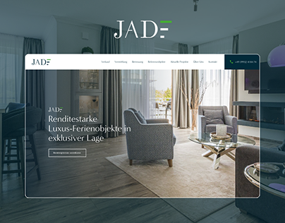 JADE Immobilien | Website Redesign