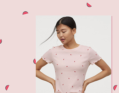 Tiny watermelons - for H&M