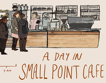 A Day in Small Point Cafe