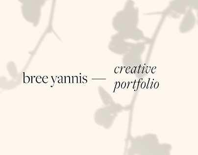 bree yannis — creative portfolio