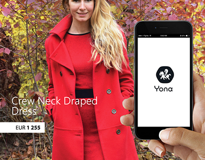 Мобильное приложение женской одежды от YONA
