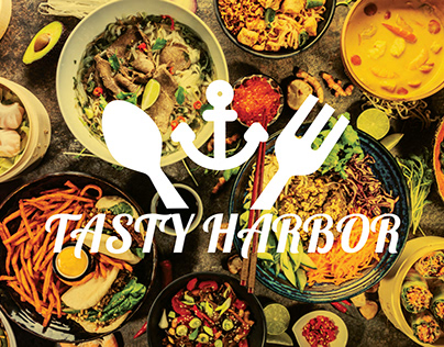 "Tasty Harbor Logo Branding".