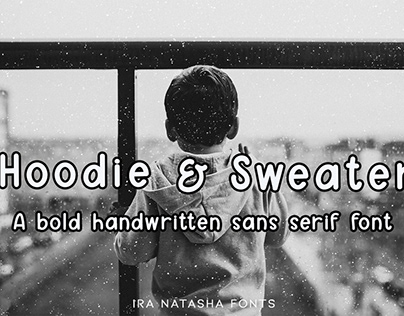 Hoodie and Sweater Font