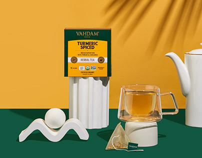 Vahdam Teas - Product Photography & Styling