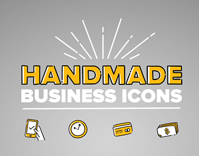 Handmade Business Icons | UI Design