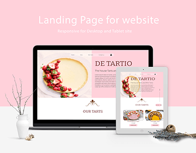 Project thumbnail - Landing page