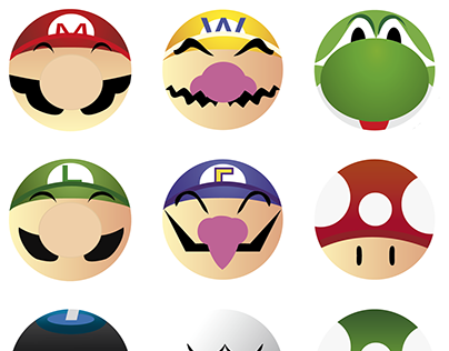 Super Mario Bros Vector on Behance